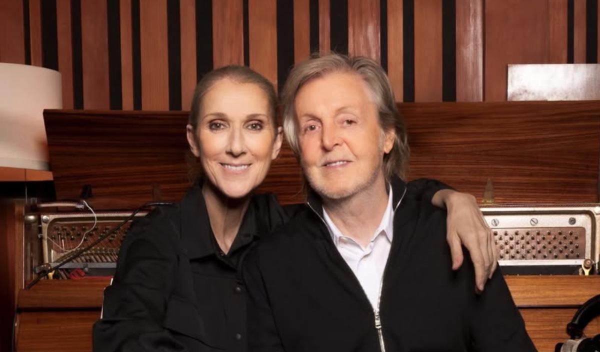 Céline Dion et Paul McCartney