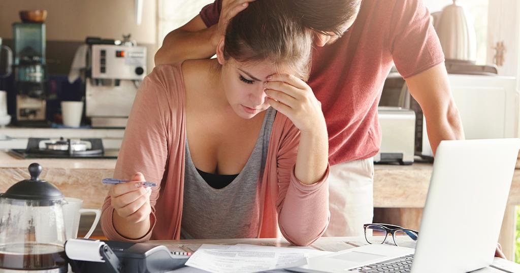 Couple stressé