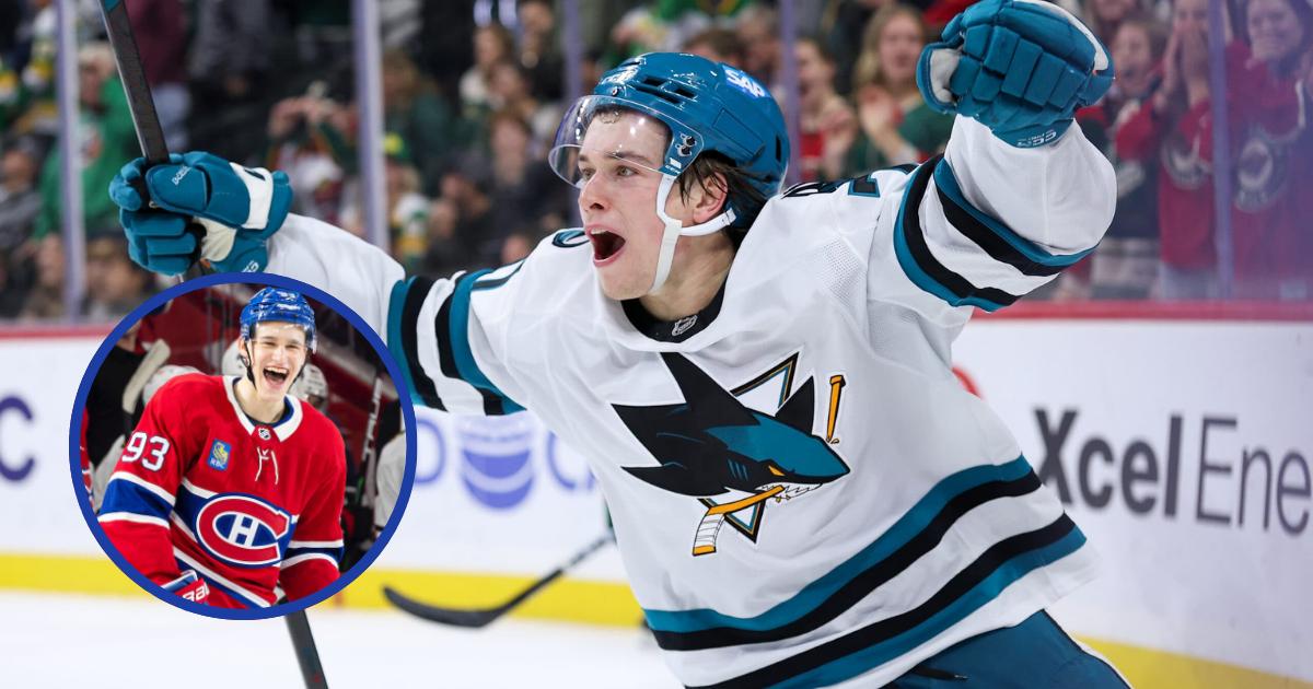 Macklin Celebrini et Ivan Demidov