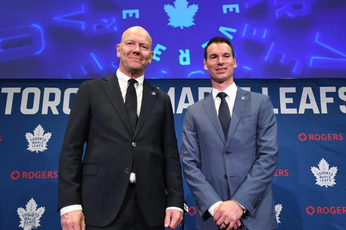 Mats Sundin and John Chayka