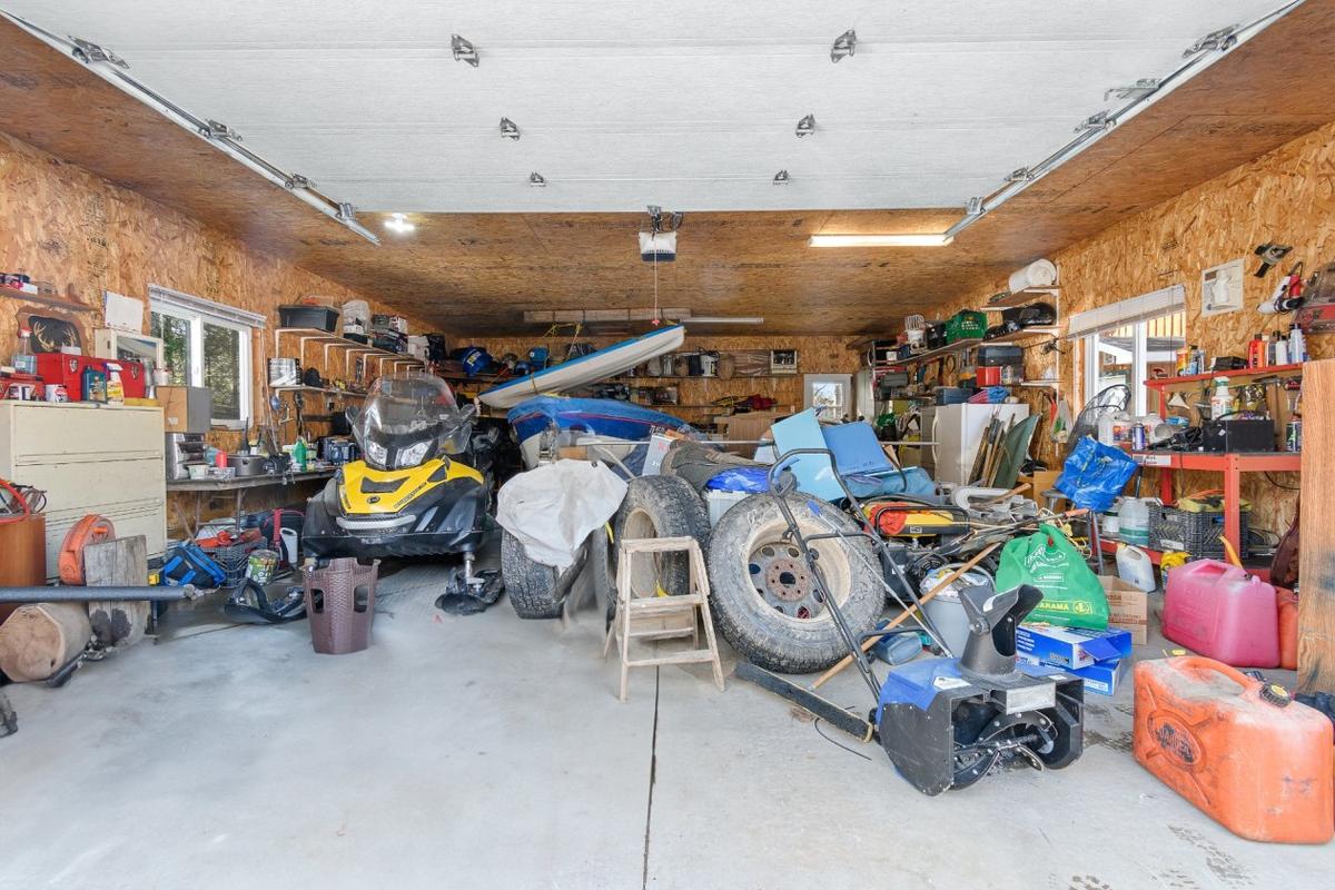 Intérieur du garage