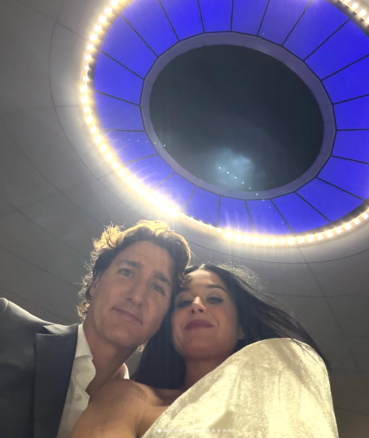 Justin Trudeau et Katy Perry