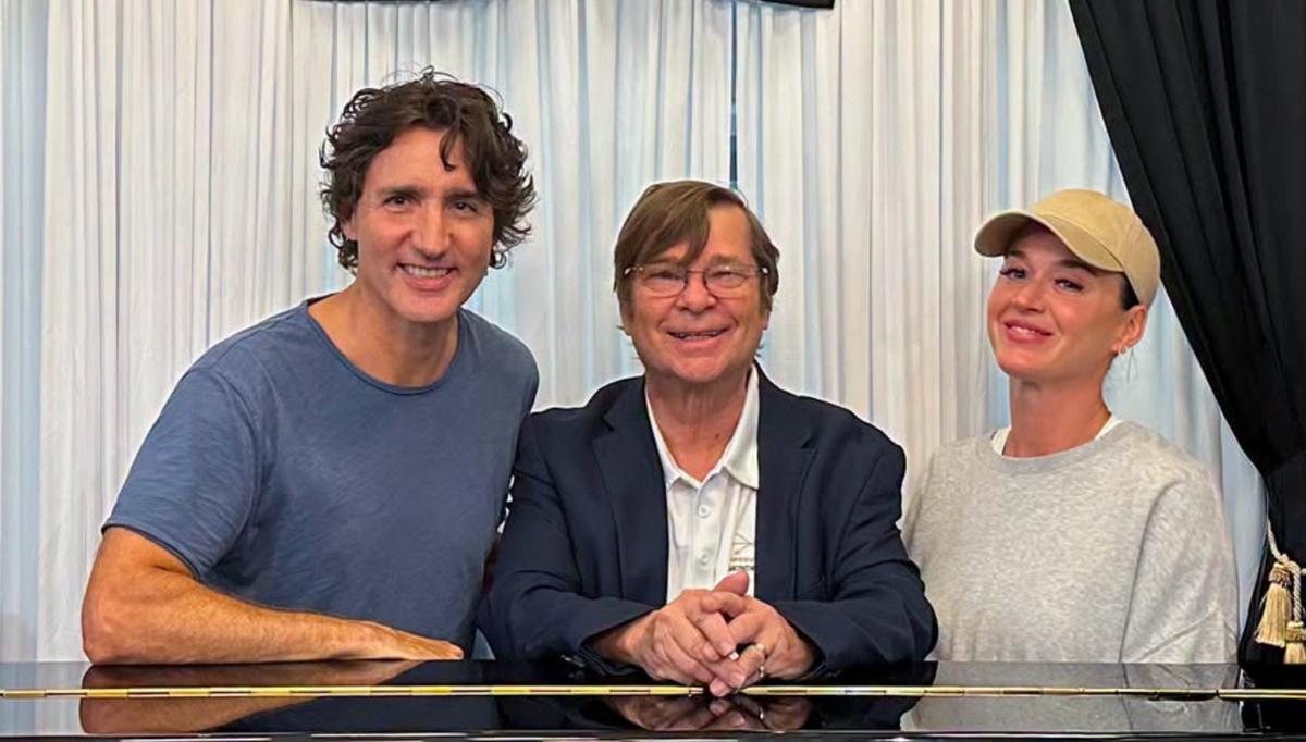 Justin Trudeau et Katy Perry  