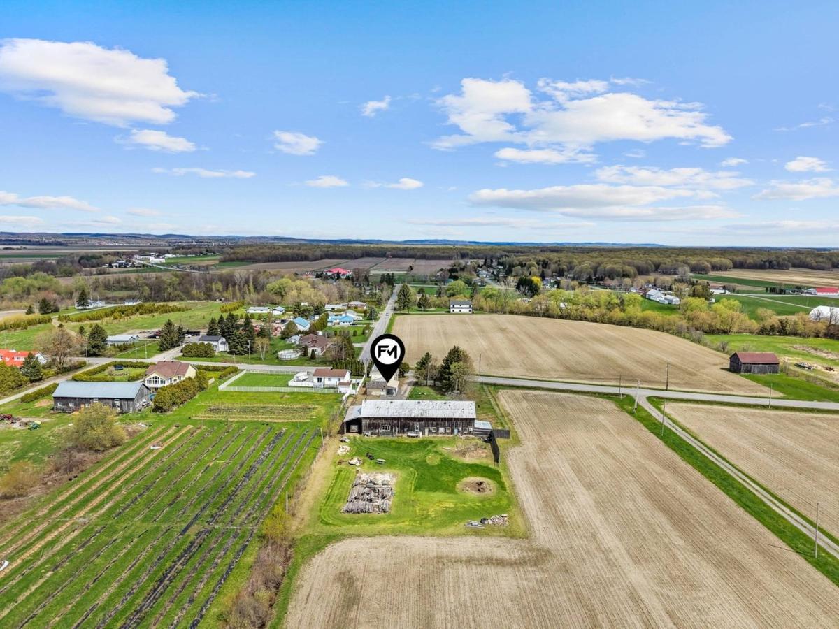 Le domaine vu du ciel