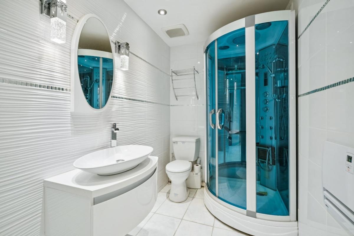Détail de la salle de bain