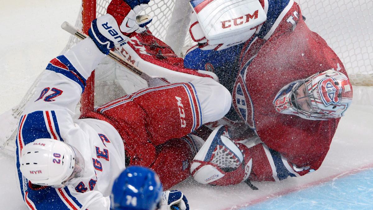 Chris Kreider et Carey Price