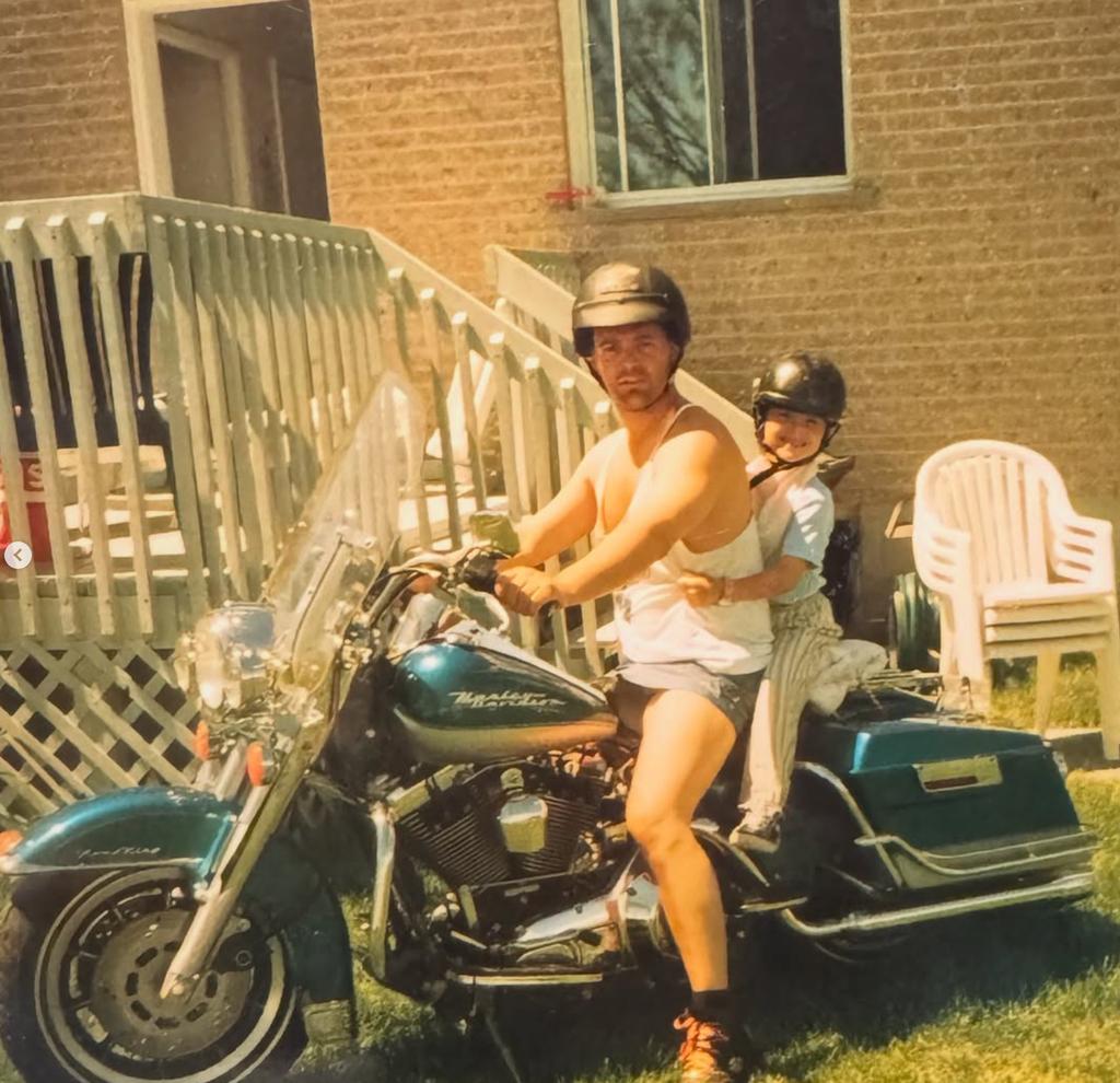 Laurie Doucet d'Occupation Double Californie et son père