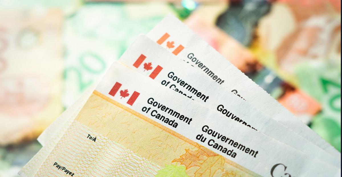 Chèque du gouvernement du Canada