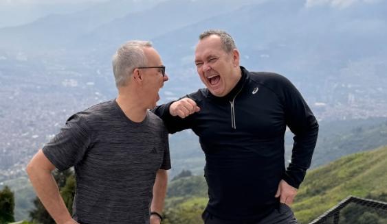 Jean-Michel Anctil et Gino Chouinard