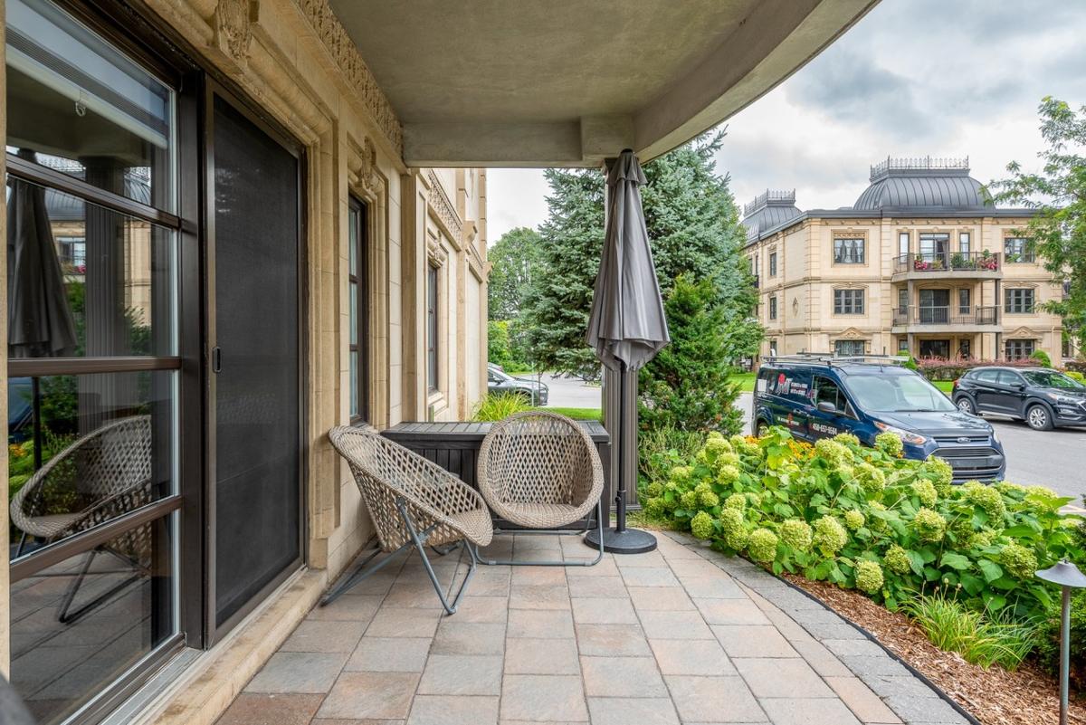 Aménagement de la terrasse