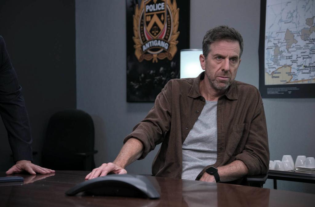 Patrice Robitaille dans son rôle de Jean-François Bégin dans Antigang
