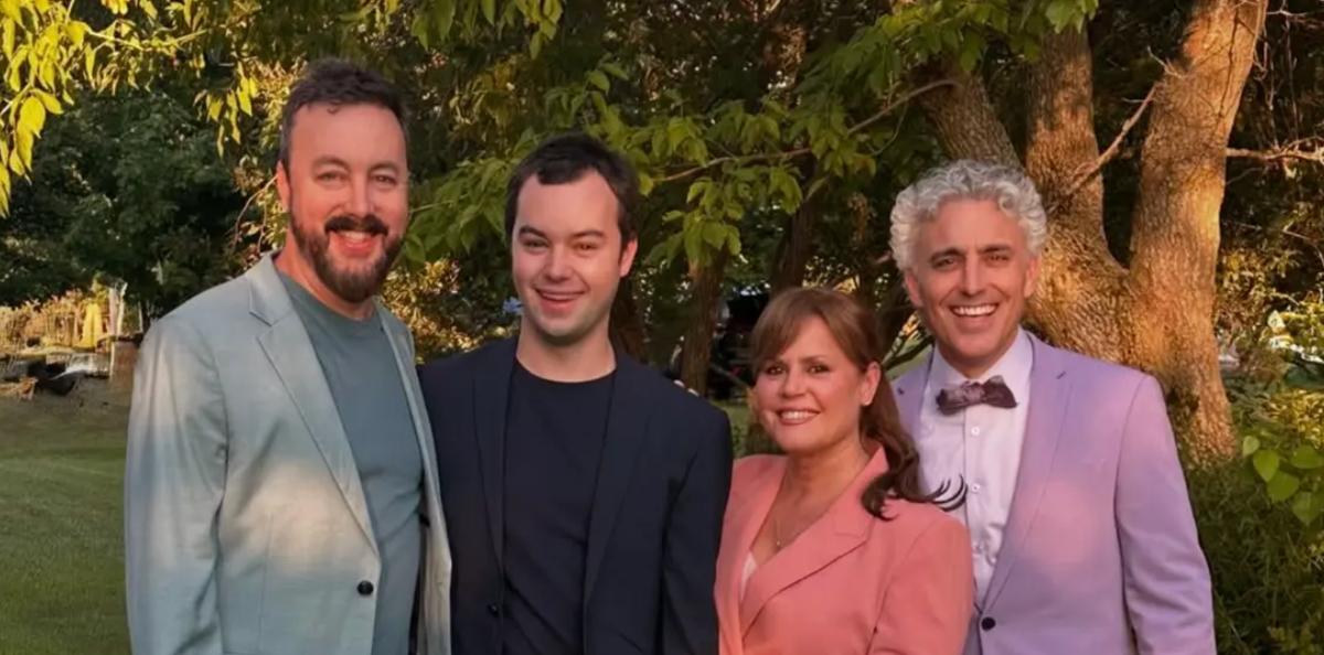 Mathieu Gratton, Benjamin Gratton, Patricia Paquin et Ghyslain Dufresne