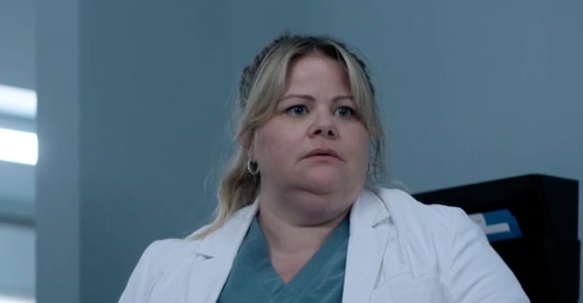 Geneviève Schmidt dans son role d'Isabelle Granger dans STAT
