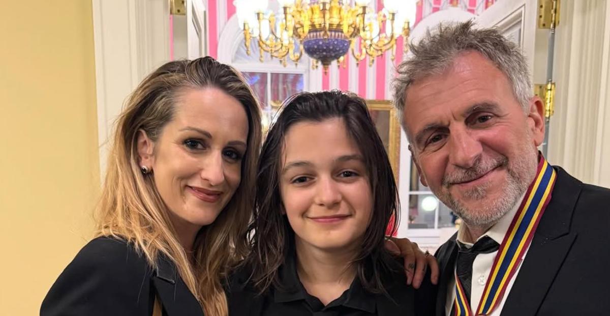 Anik Jean, Patrick Huard et leur fils Nathan