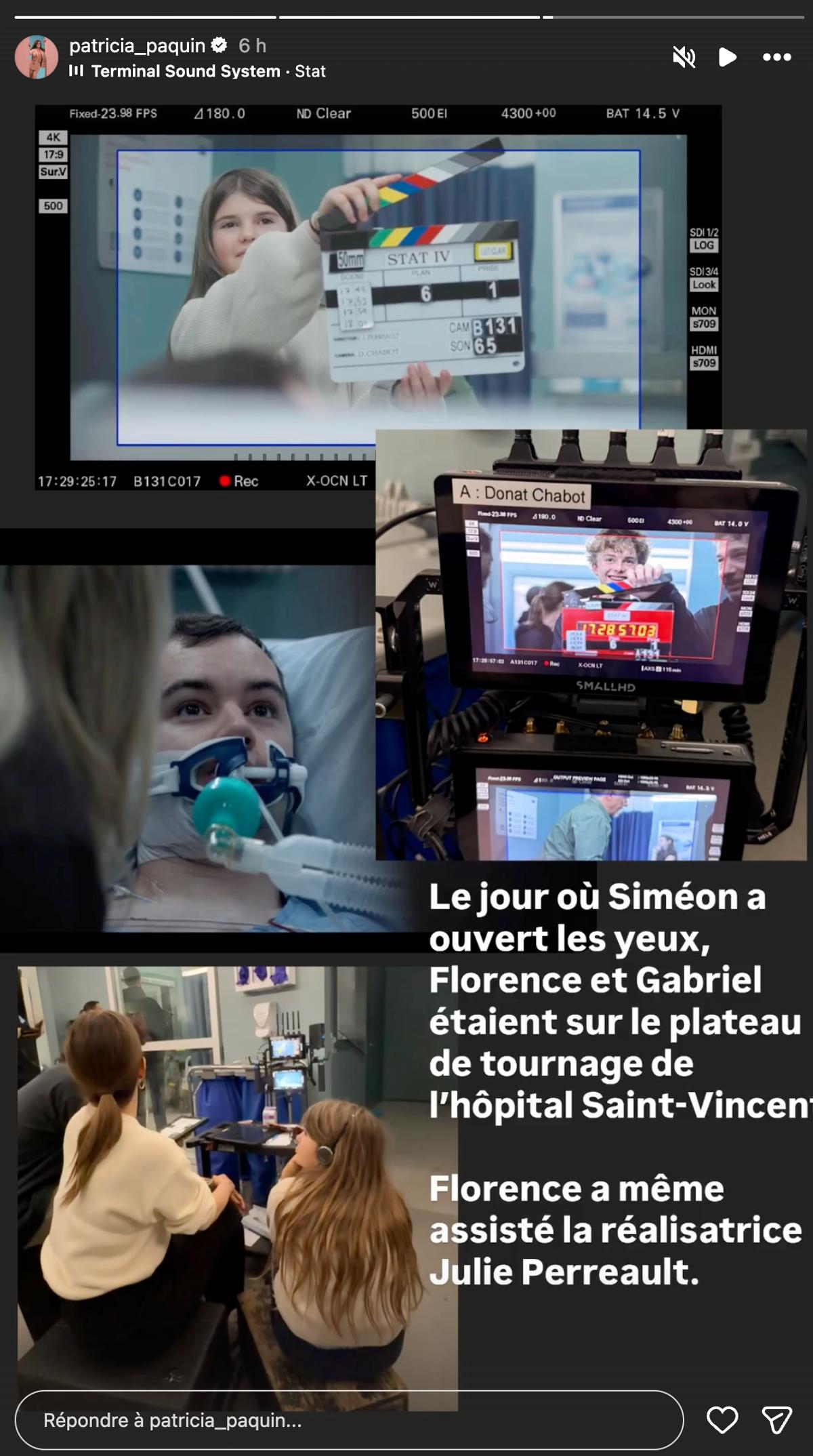 Patricia Paquin partage les coulisses de STAT