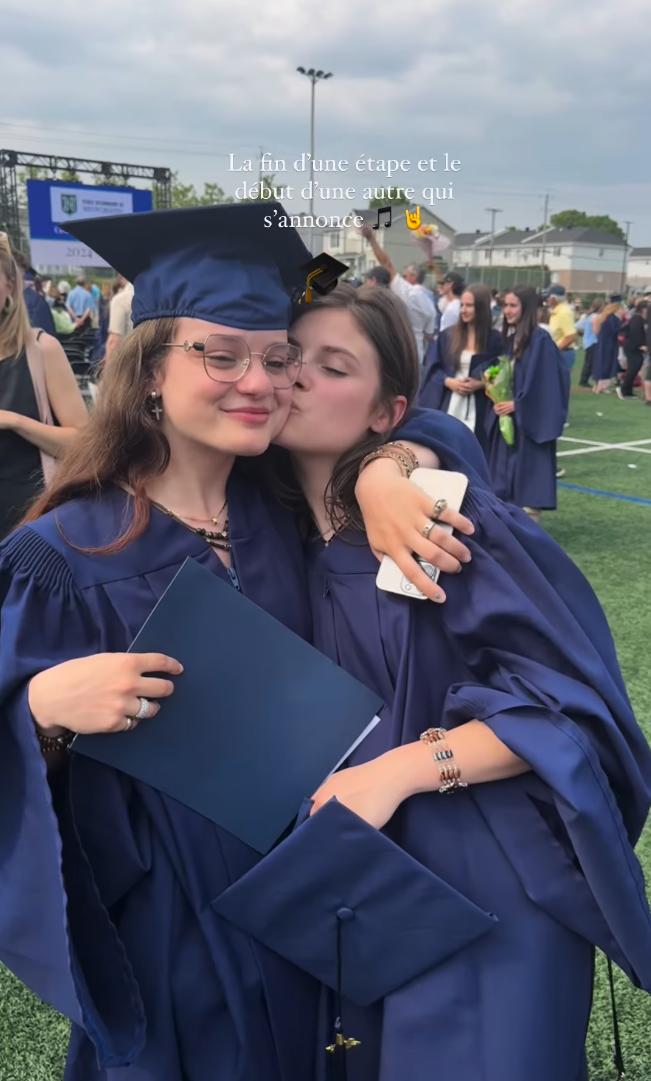 Mia Tinayre à sa graduation