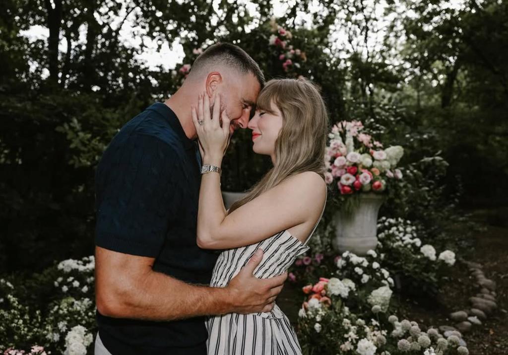 Fiançailles de Taylor Swift et Travis Kelce
