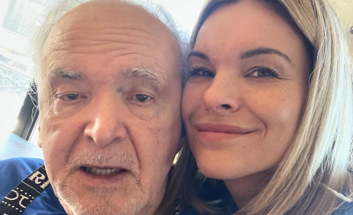 Kim Rusk et son père Patrick Zabé