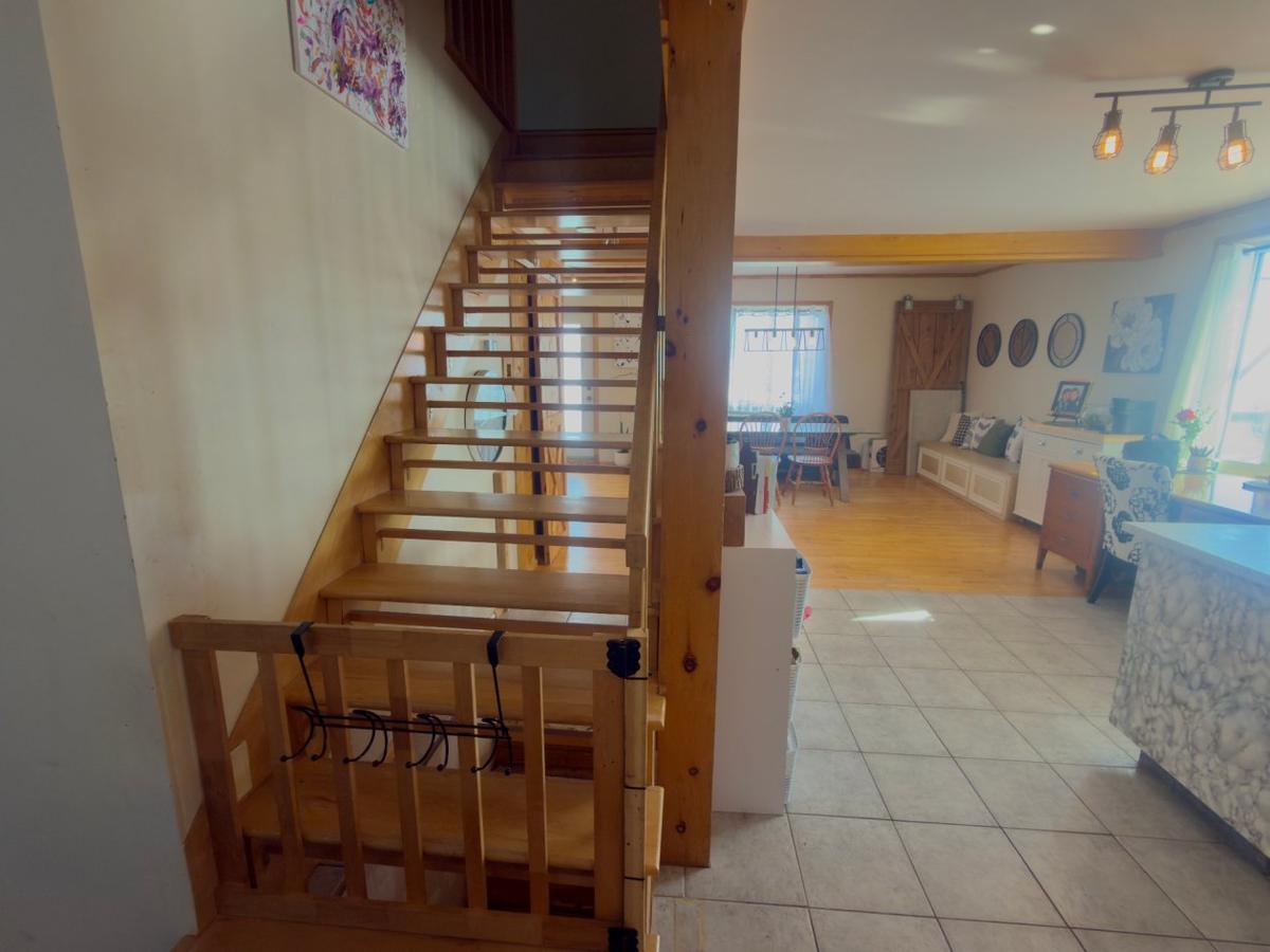 Escalier menant à l'étage
