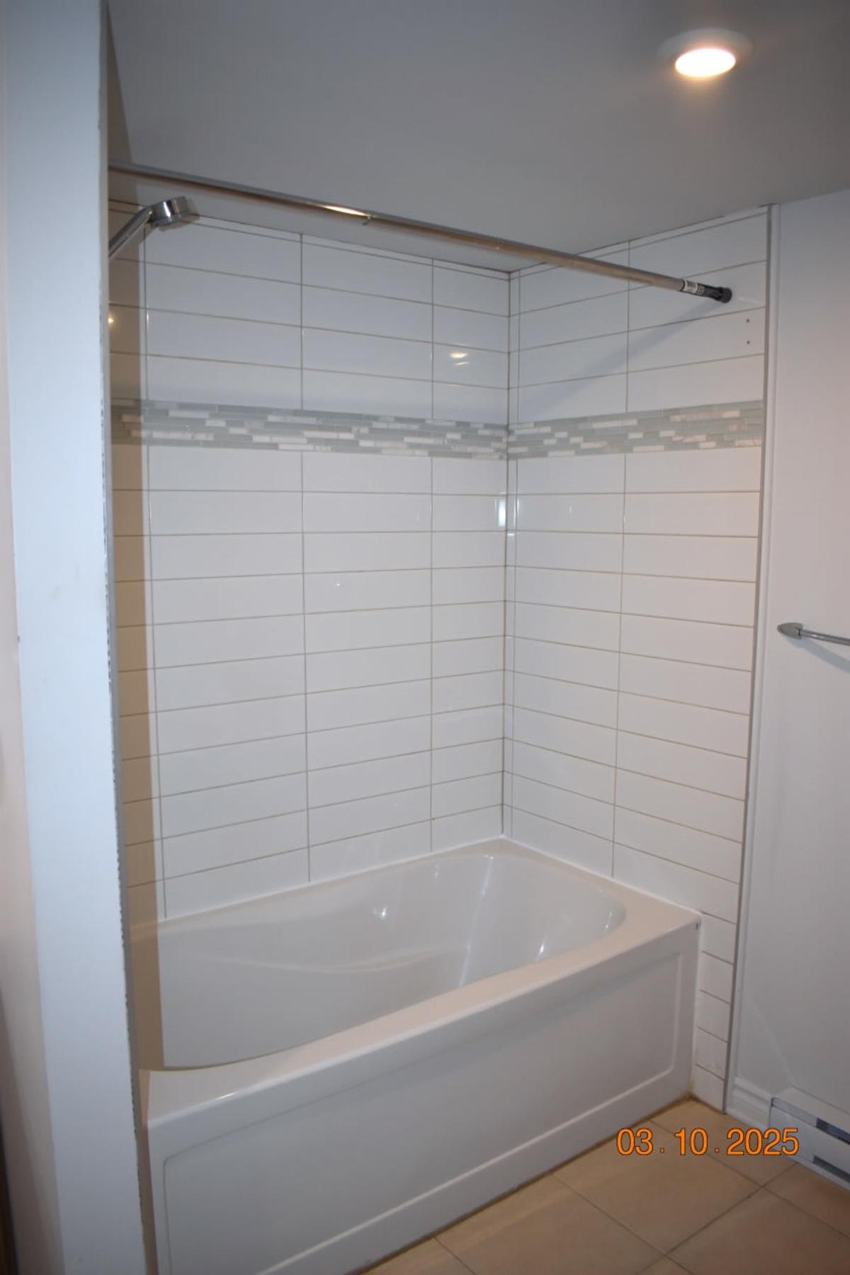 Finitions de la salle de bain