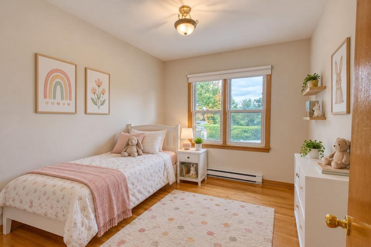 Vue sur une chambre secondaire