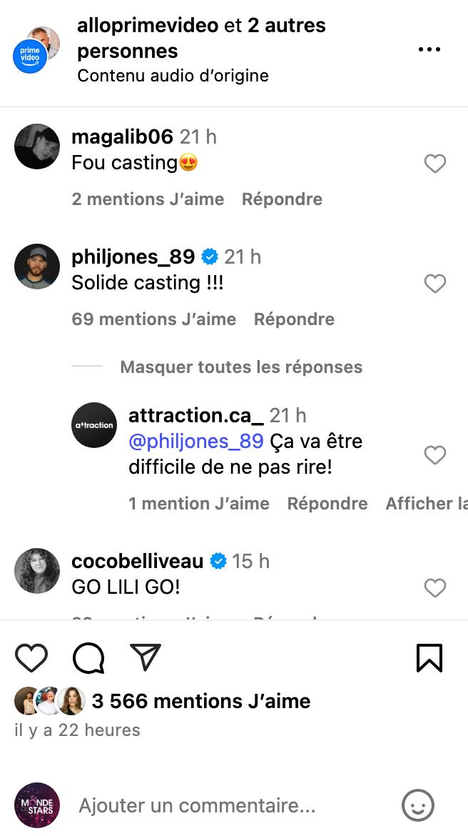 Commentaires sur le casting de LOL: Qui rira le dernier