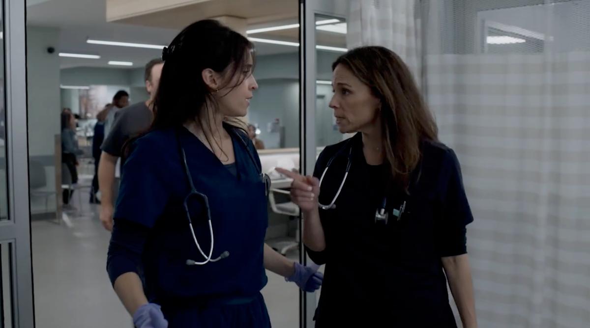Léa Roy et Suzanne Clément dans STAT