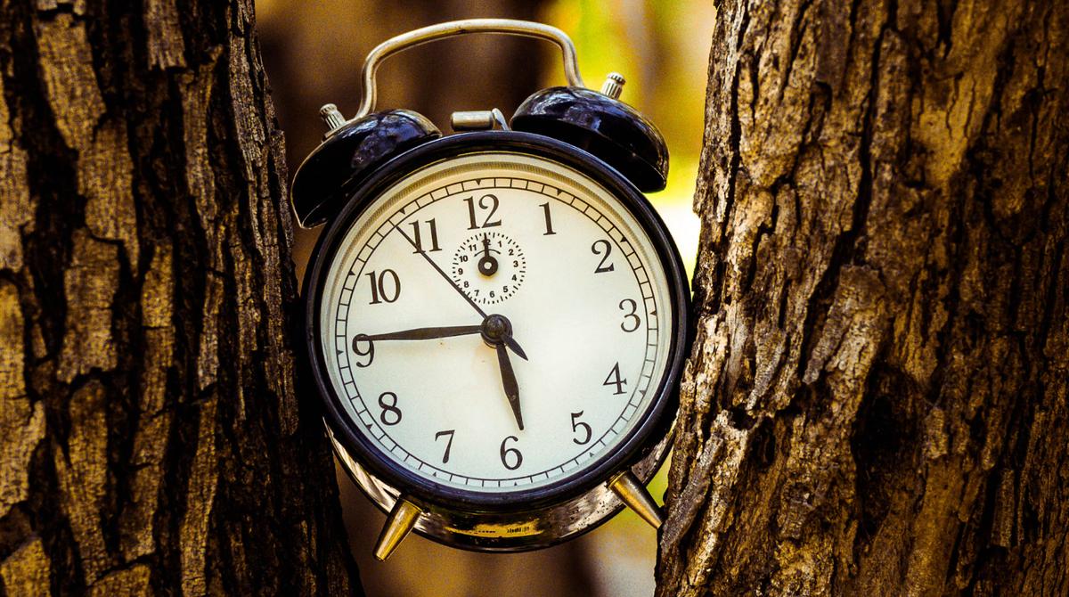 Une horloge