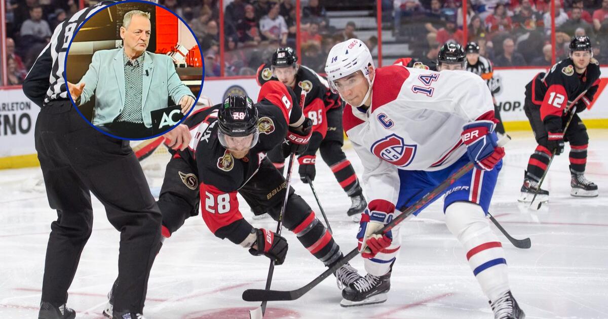 Claude Giroux, Nick Suzuki et Norman Flynn