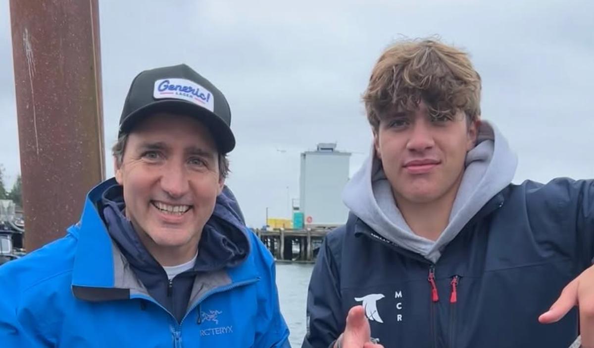Justin et Xavier Trudeu