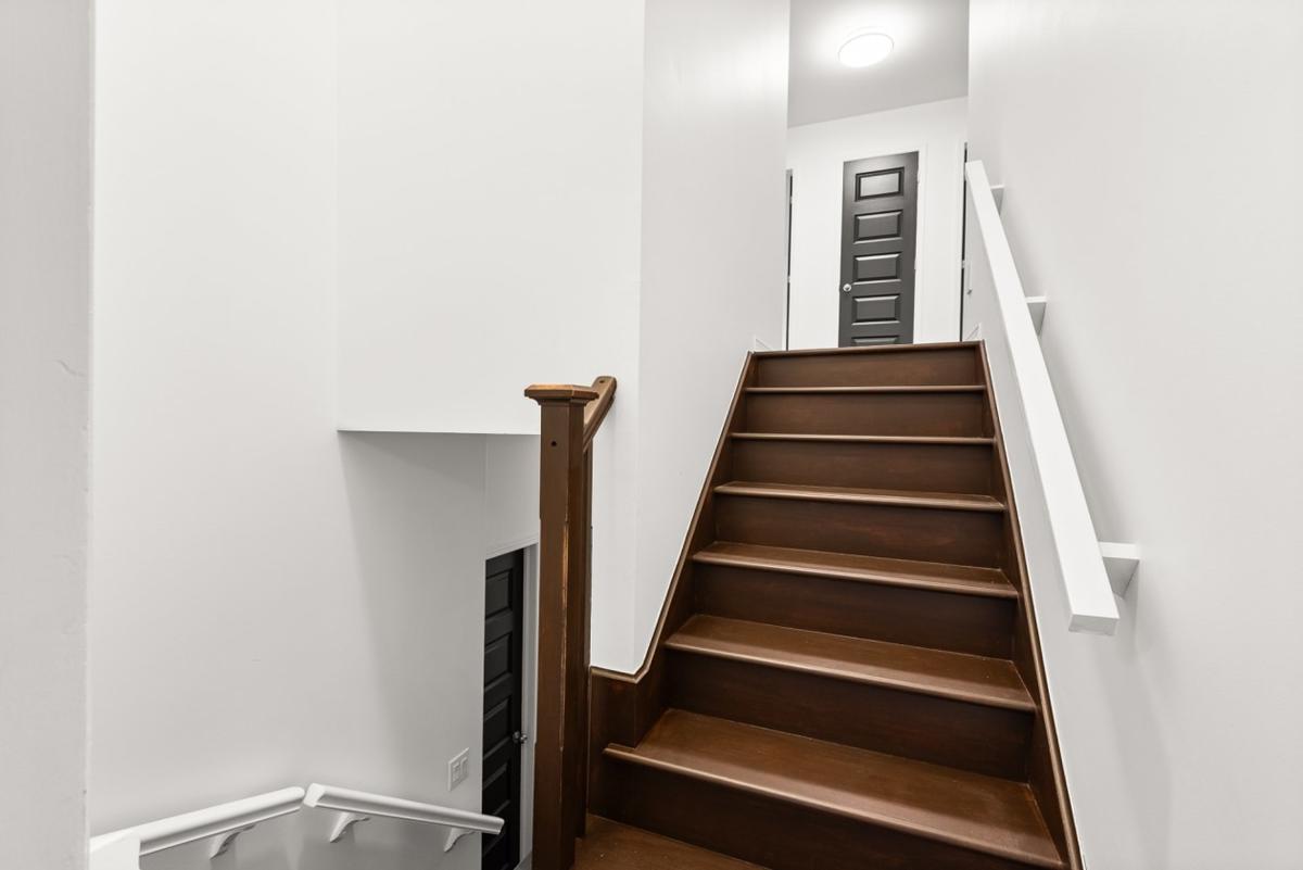 Escalier menant à l'étage