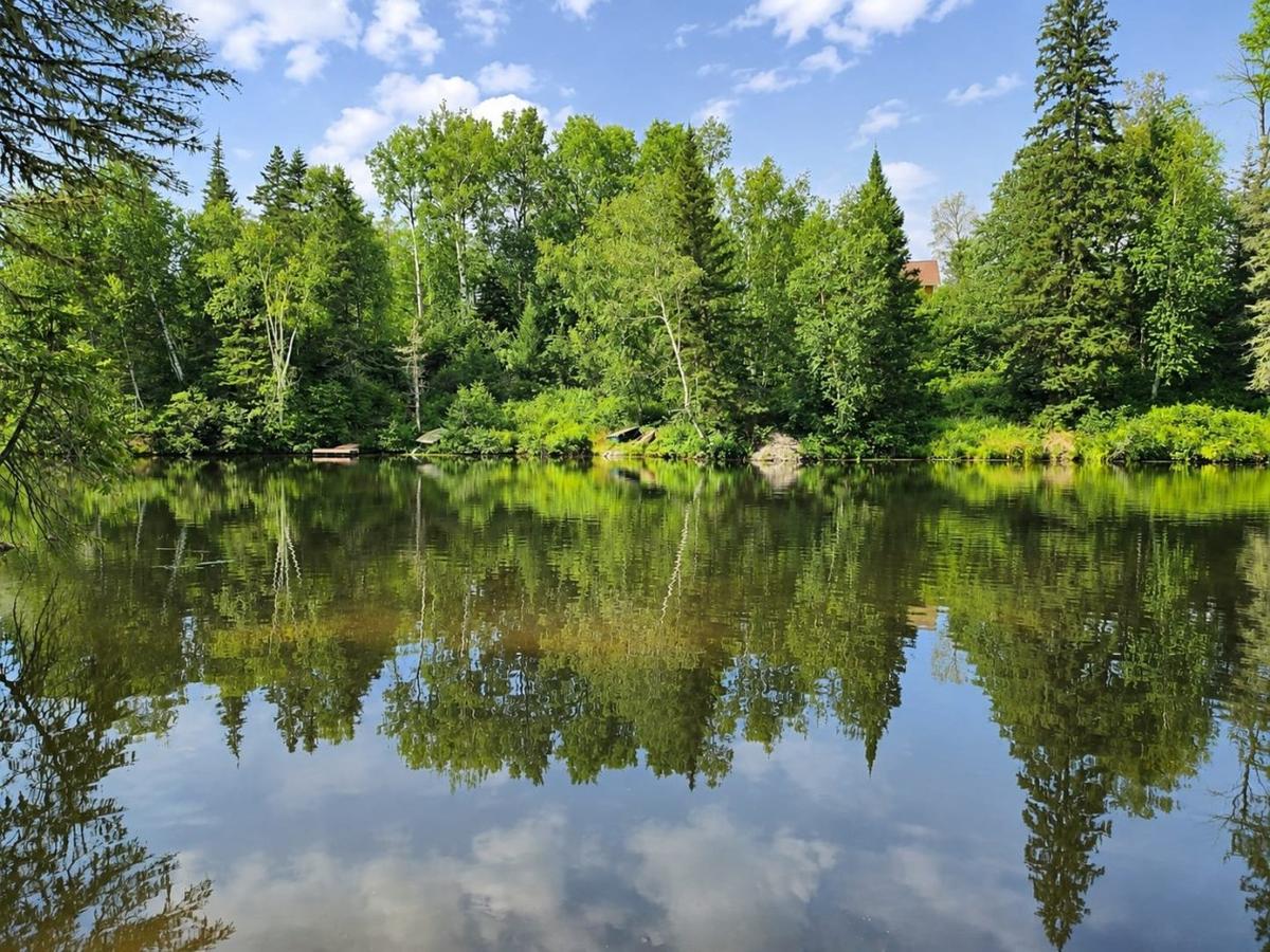 Accès au bord de l'eau avec quai