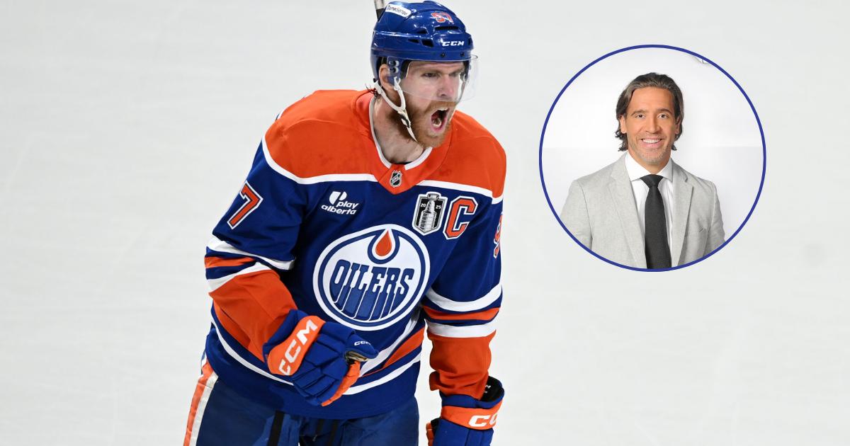 Connor McDavid et Maxime Talbot