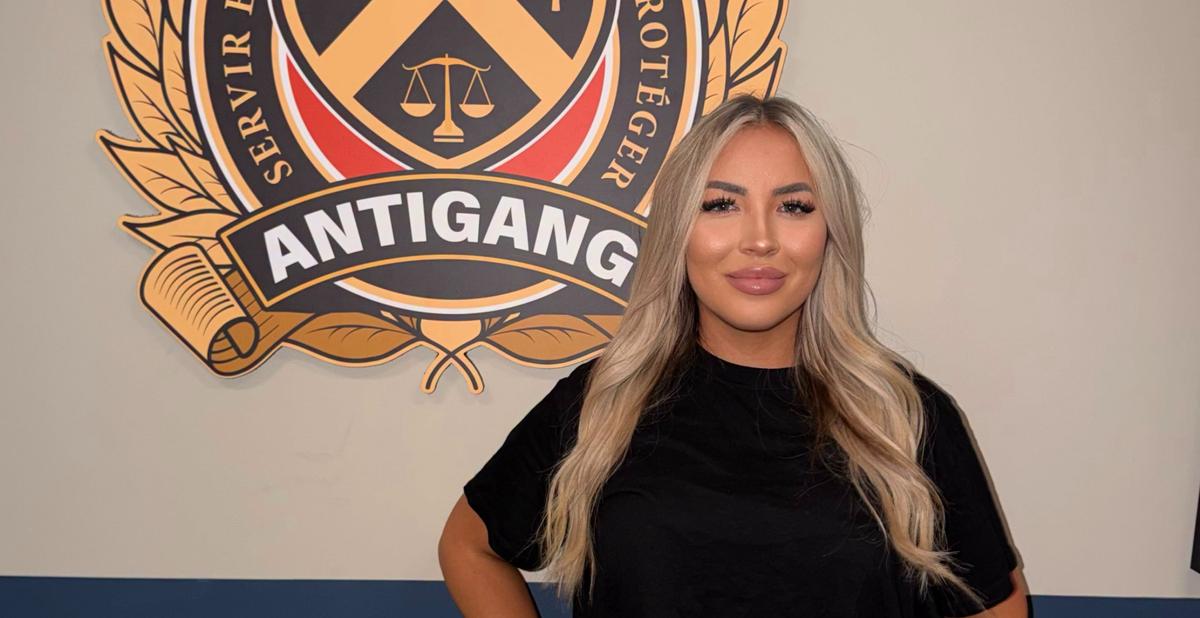 Audrey Sirois sur le plateau d'Antigang