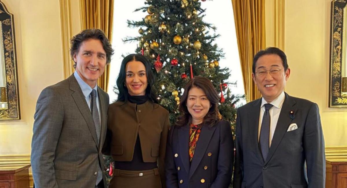 Justin Trudeau et Katy Perry