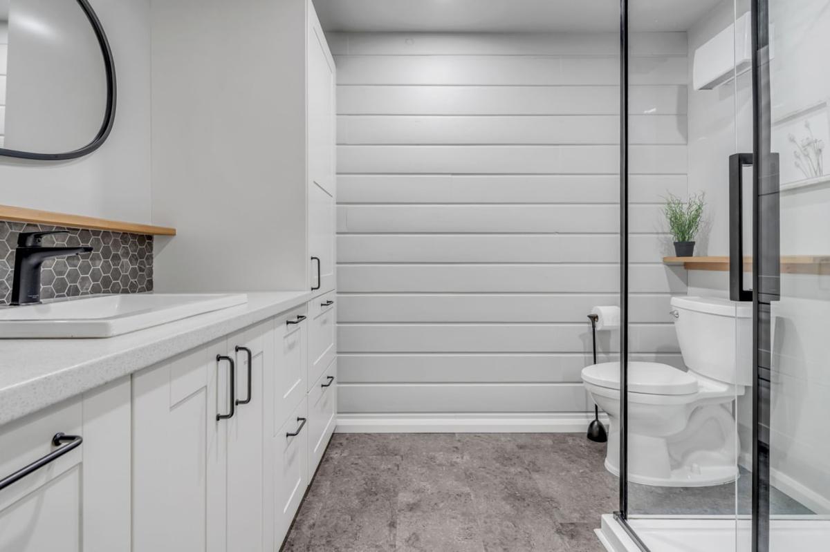 Salle de bain du sous-sol