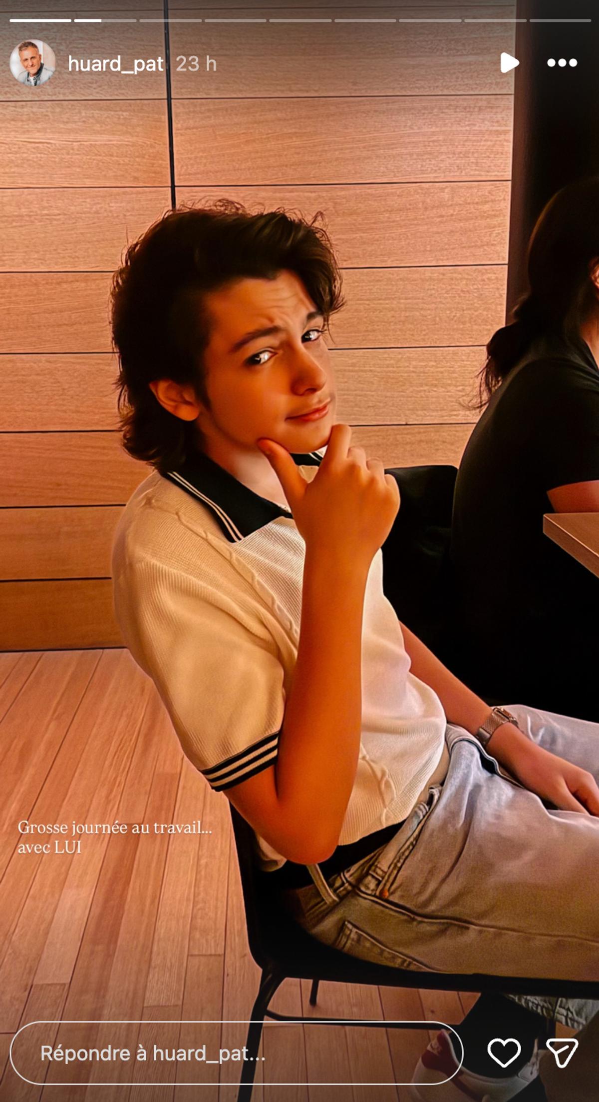 Nathan Jean-Huard, le fils de Patrick Huard et Anik Jean