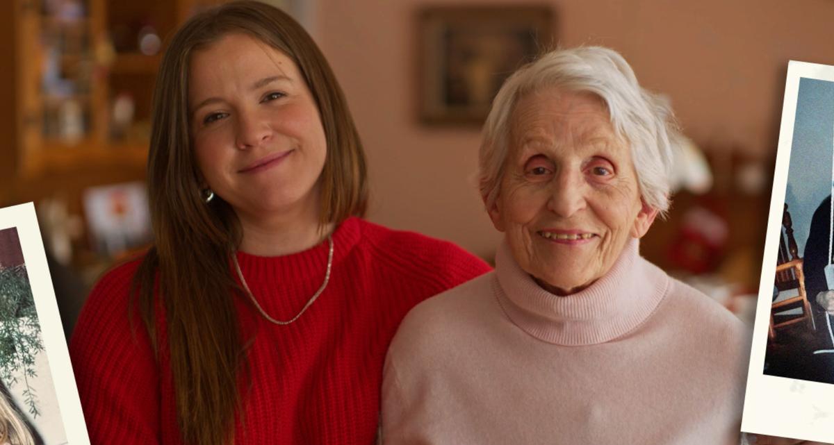 Pascale Renaud-Hébert et sa grand-mère Suzanne