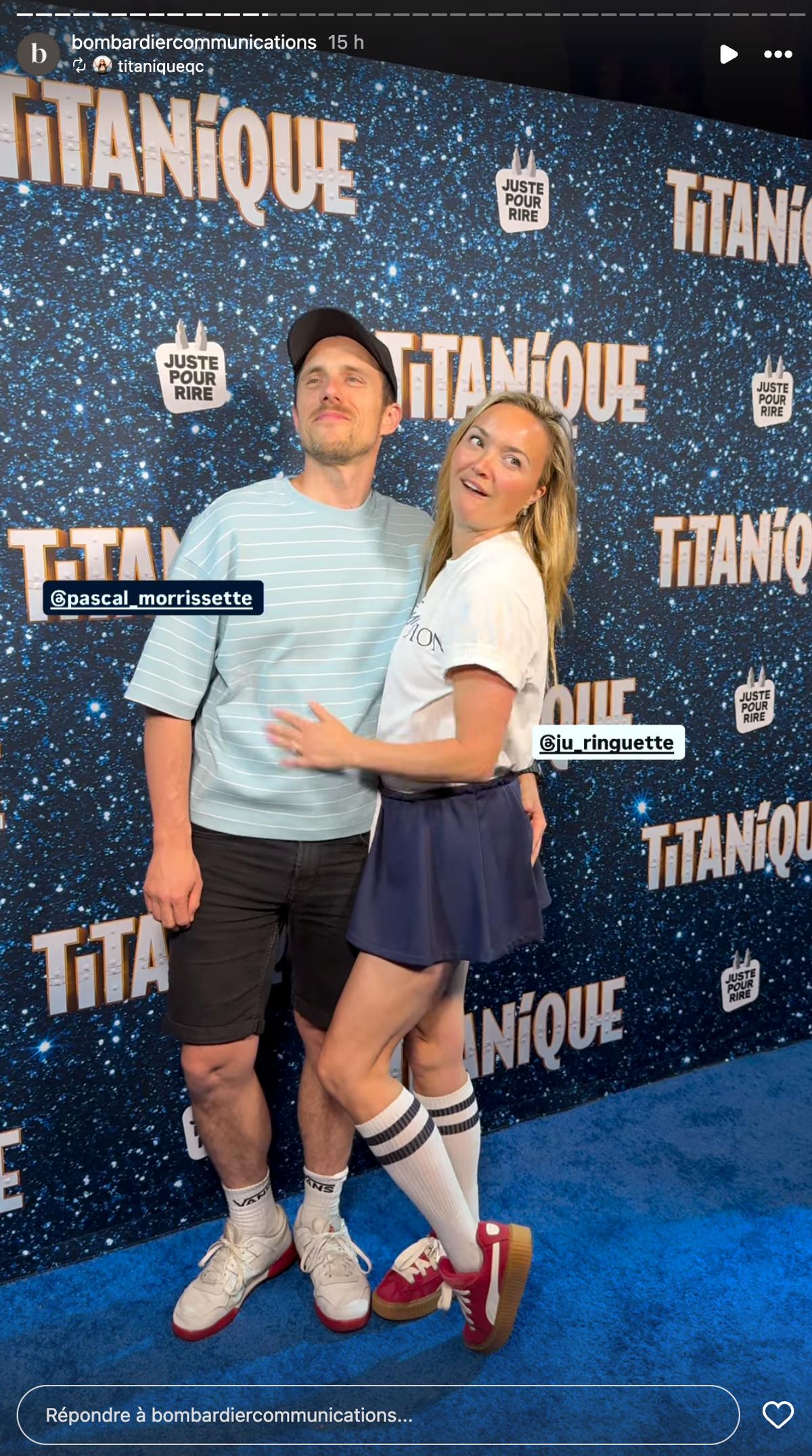 Pascal Morissette et Julie Ringuette