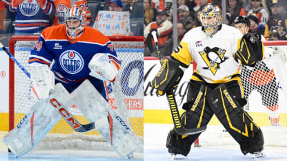 Stuart Skinner and Tristan Jarry