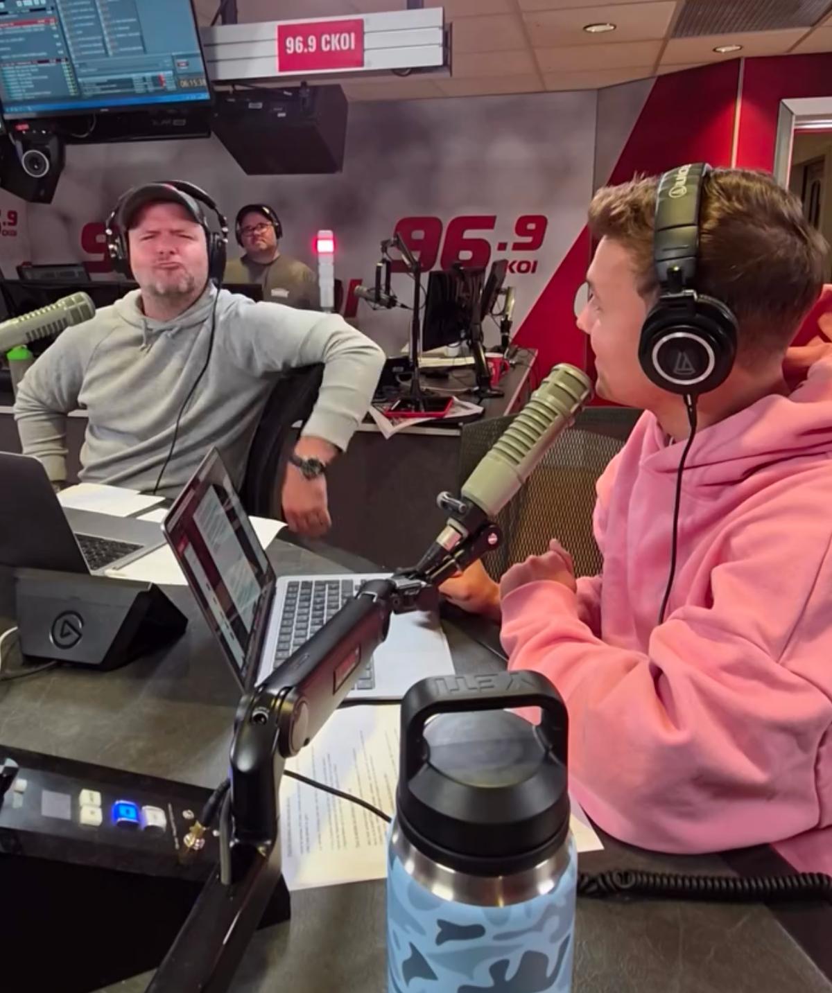 Danick Martineau et Étienne Marcoux