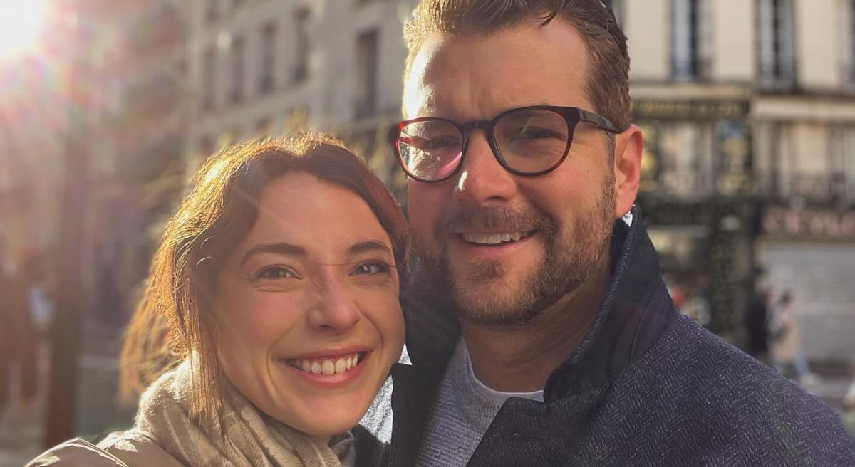 Mylène st-sauveur avec son conjoint Ludovick Bourdages