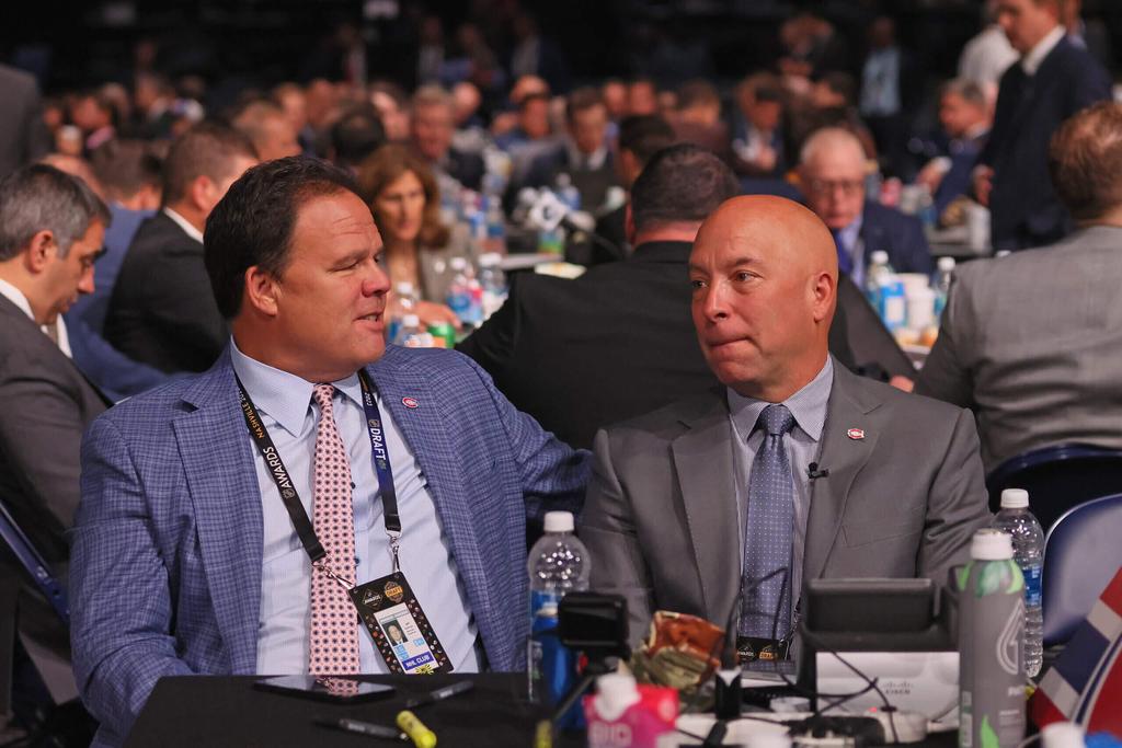 Jeff Gorton et Kent Hughes