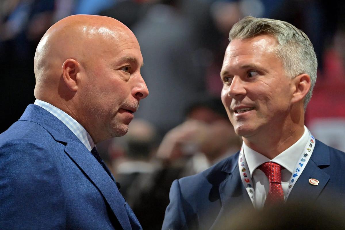 Kent Hughes et Martin St-Louis