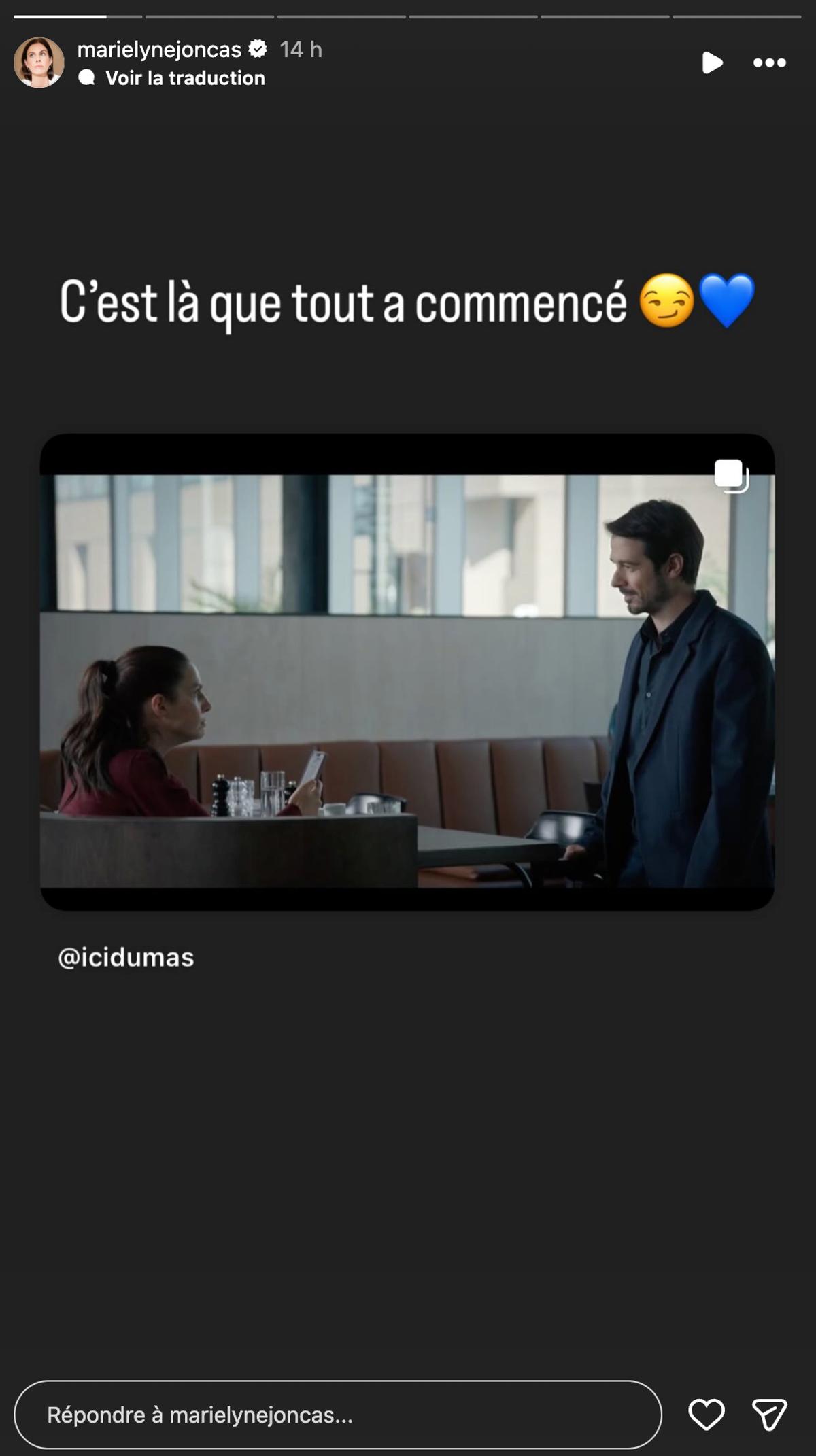 Marie-Lyne Joncas et Steven Lee Potvin dans Dumas