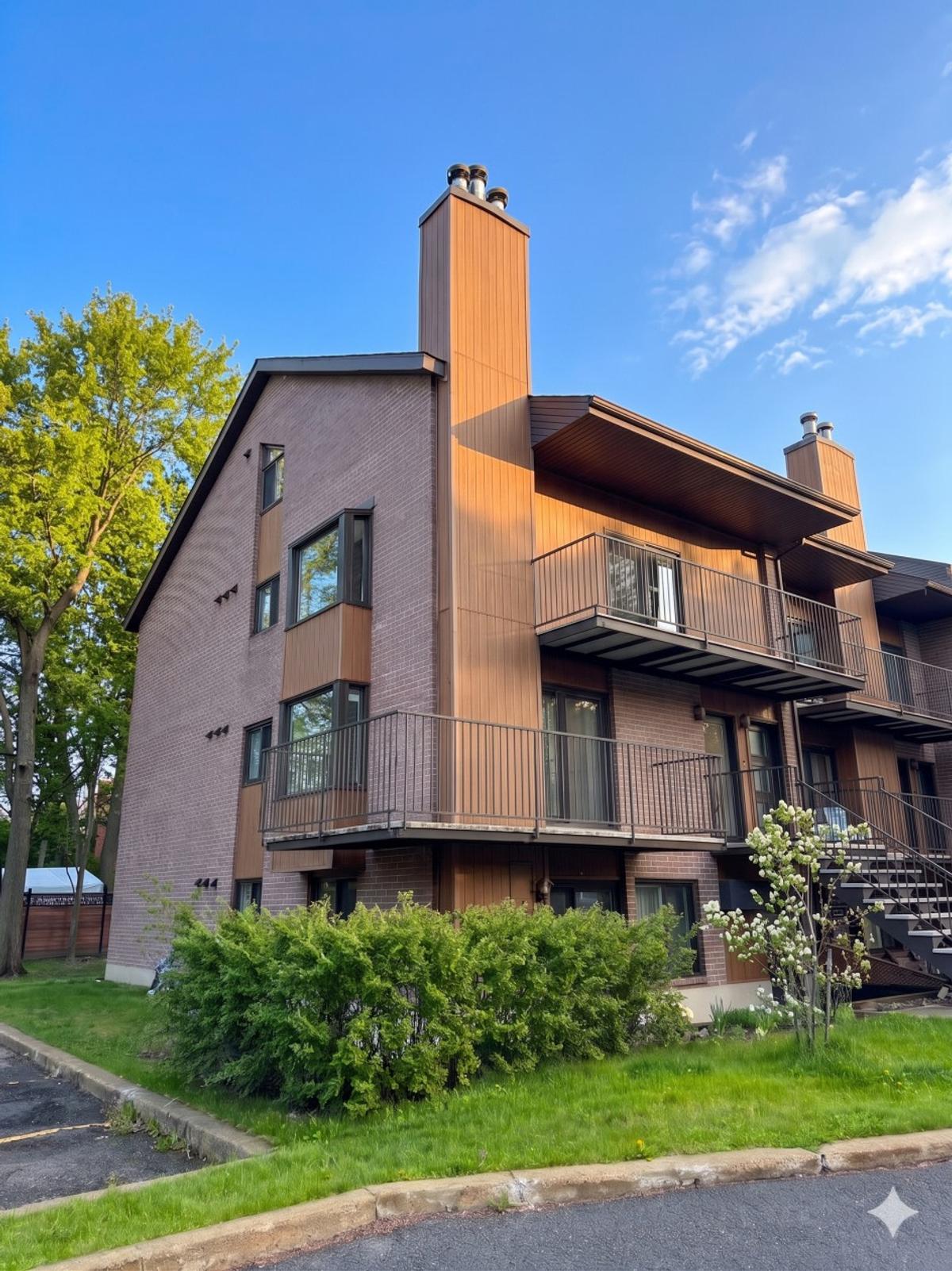 Vue extérieure de l'immeuble