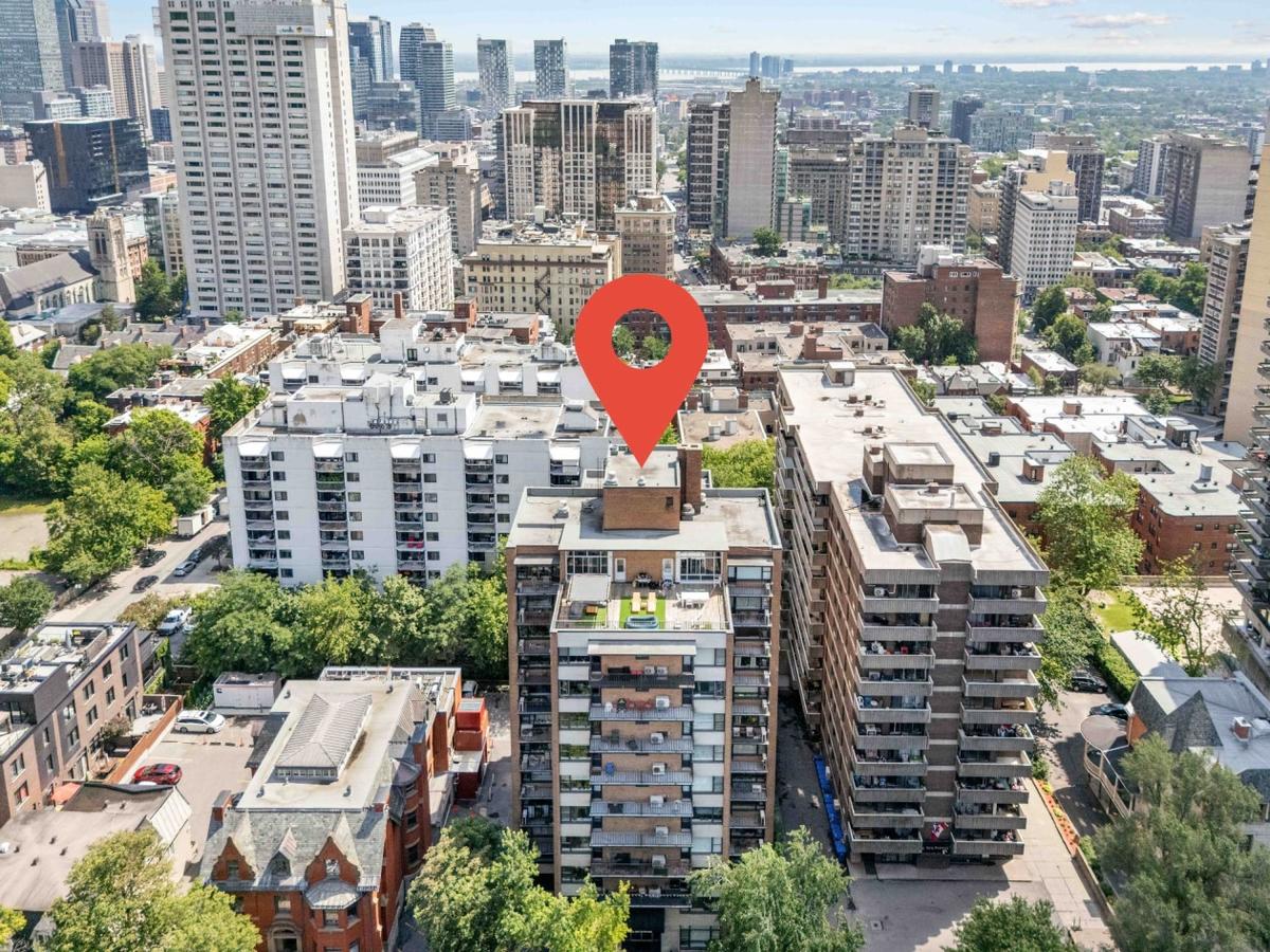 Le quartier vu du ciel, entre campus et montagne
