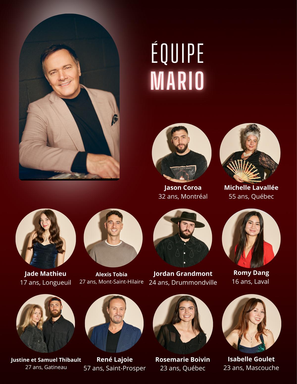 Équipe Mario à La Voix