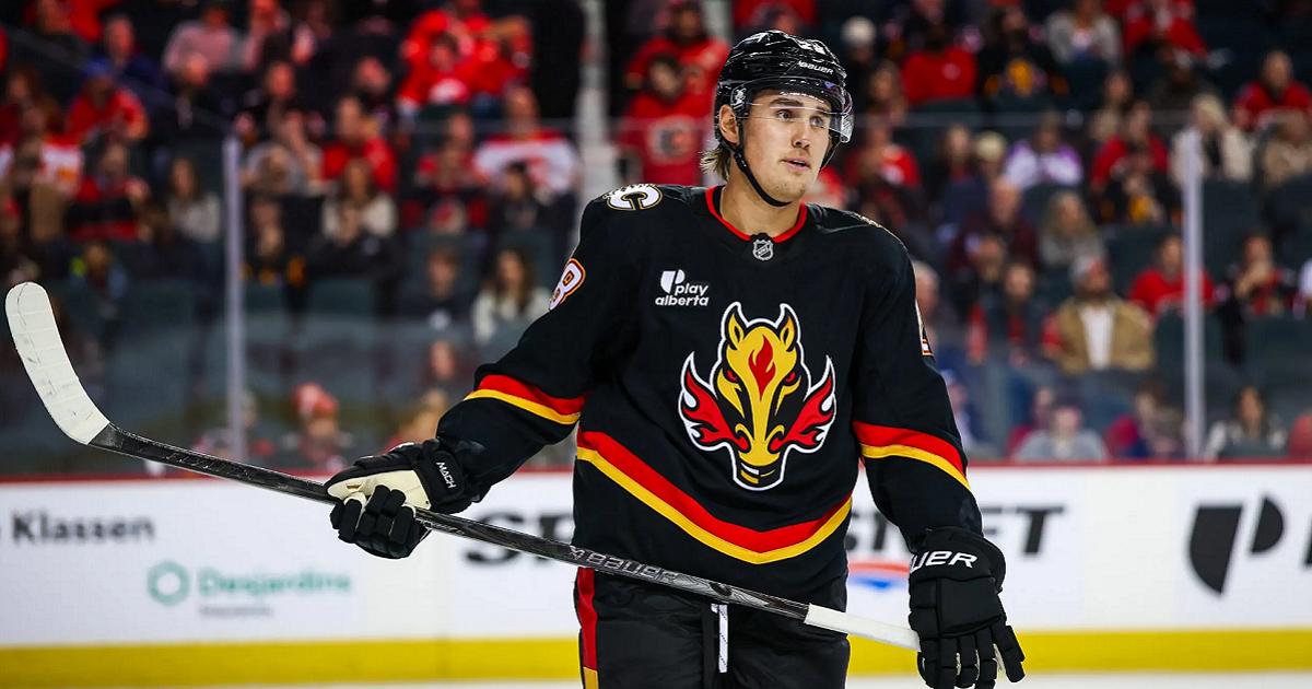 Zach Whitecloud-Flames-Sergei Belski-Imagn Images