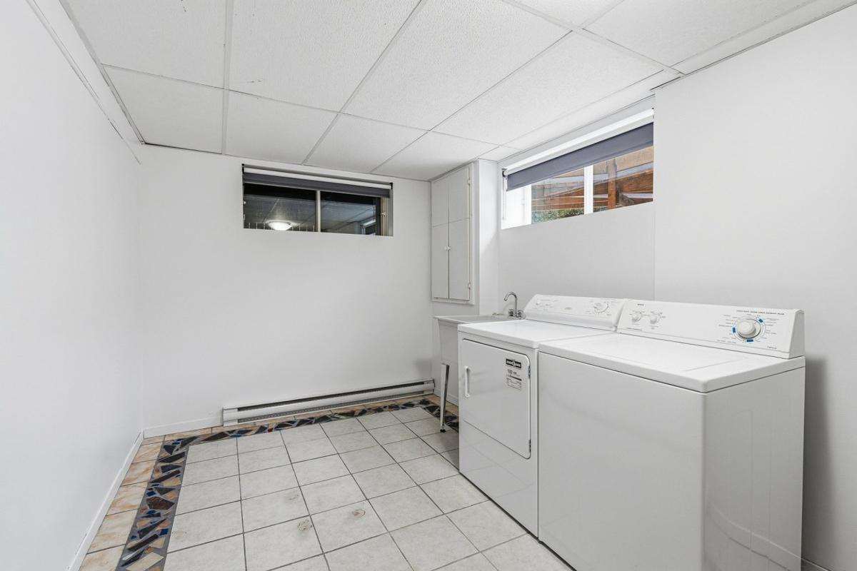 Salle de lavage pratique